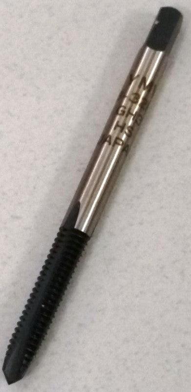 8-32 3Flute Spiral Point Plug  HSS  Steam Oxide Treat YMW #82128 (3/pak)
