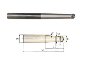 5/8" Indexable Ball Holder    ZBT1040 Taper Neck