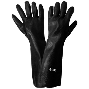 18" Gauntlet Supported PVC Glove (dozen)