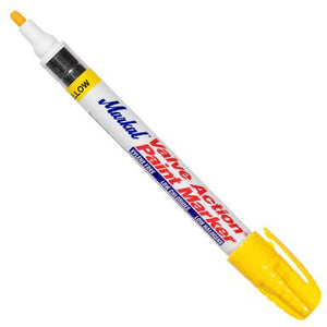 YELLOW VALVE ACTION MARKER    96821