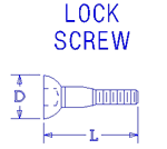 GTS-2 LOCK SCREW