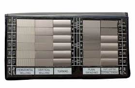 MICRO-FINISH COMPARATOR 22    SPECIMENS-6PROCESSES 2-500
