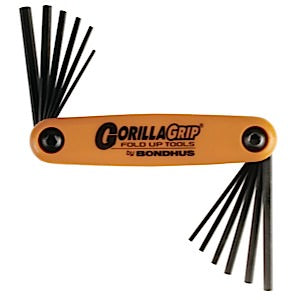 INCH/METRIC GORILLA GRIP SET  5/64-5/32, 1.5-5.0mm Hex