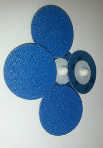 3" 80 GRIT Blue Fire TR, 50 Box Qty